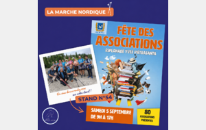 FORUM DES ASSOCIATIONS LE SAMEDI 5 SEPTEMBRE