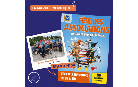 FORUM DES ASSOCIATIONS LE SAMEDI 5 SEPTEMBRE